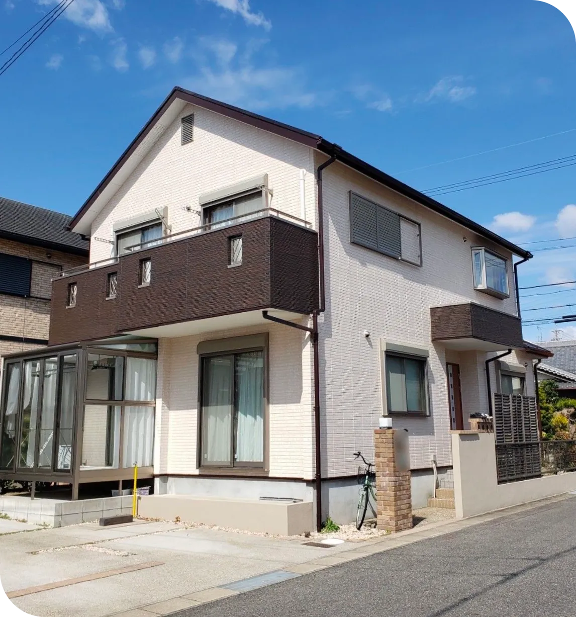 戸建て　屋根外壁塗装工事（東京都国分寺市）
