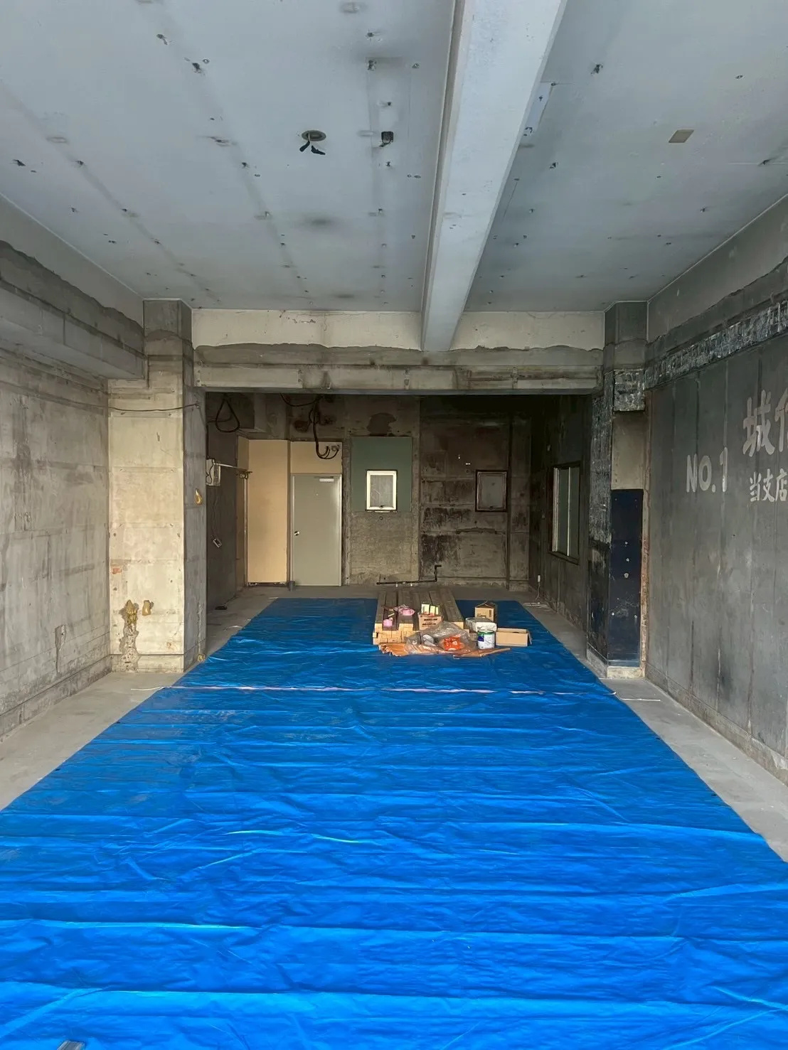 【施工事例】東京都墨田区押上　テナントスケルトン改修工事