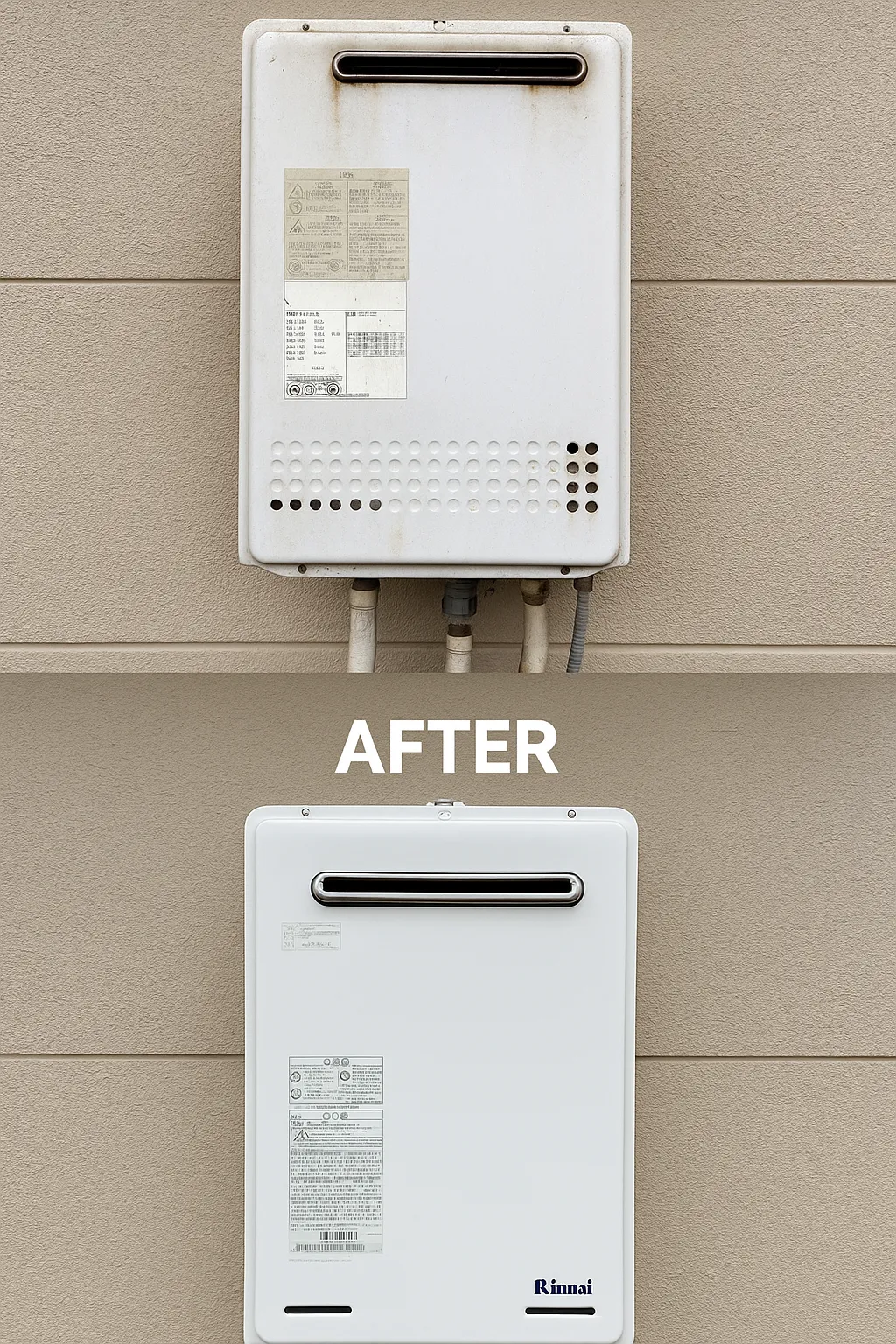 【施工事例】ガス給湯器交換工事（Rinnai製）