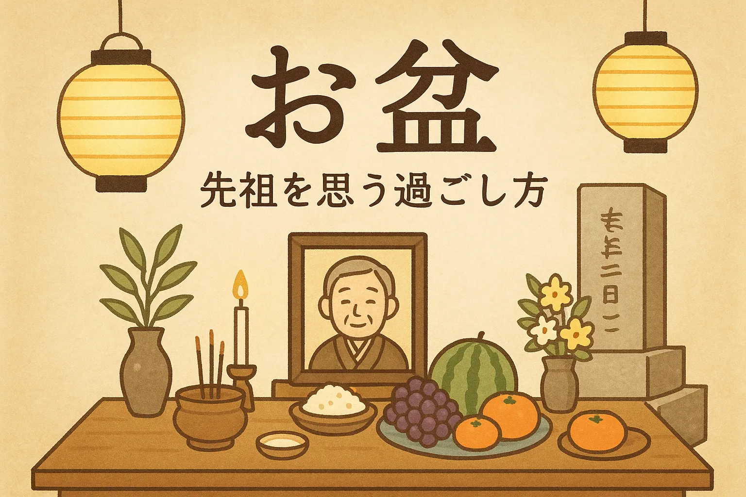 お盆に込められた想いと、心をつなぐ過ごし方